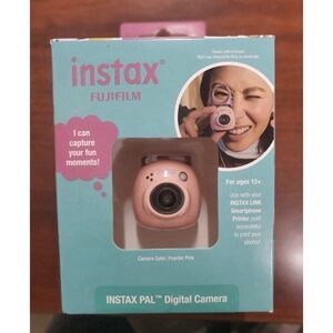 Fujifilm Instax Pal Digital Camera Powder Pink New In Box Gift Android/Apple